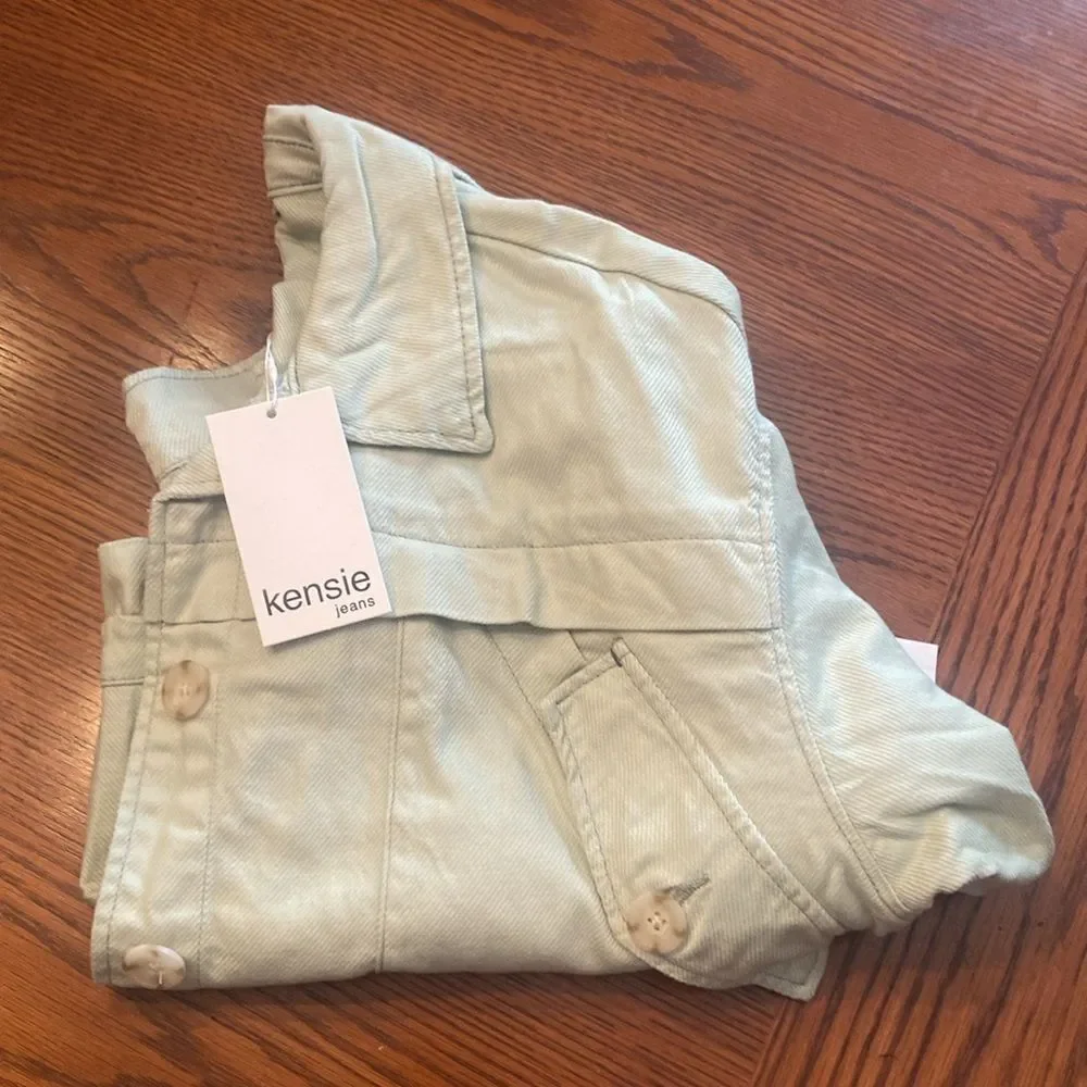 NWT Kensie Jeans Green (fresh mint) jacket size M